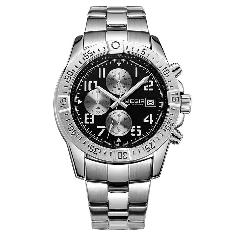 Elevate Your Style with the Multifunctional Sports Business Watch for Men