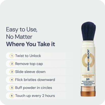 Ultimate SPF 50 Translucent Mineral Powder Sunscreen for All-Day Protection
