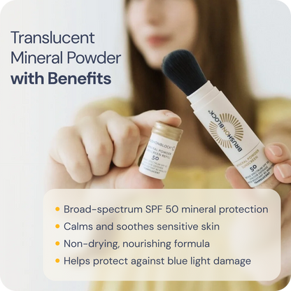 Ultimate SPF 50 Translucent Mineral Powder Sunscreen for All-Day Protection